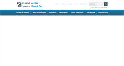 Desktop Screenshot of europauto.ca